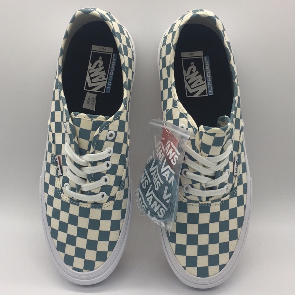 Vans Authentic Pro Checkerboard Desert Sag - Picture 8 of 8
